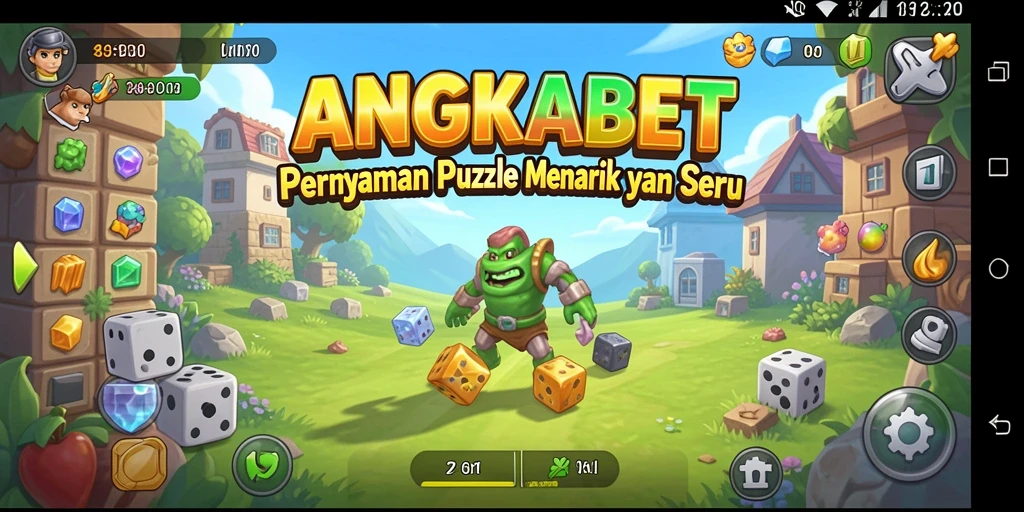 Tangkapan layar gameplay <strong>ANGKABET</strong> menampilkan tantangan Puzzle yang menantang.