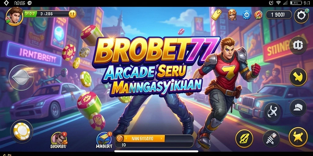 Screenshot BROBET77 menunjukkan gameplay penuh aksi dan keseruan.