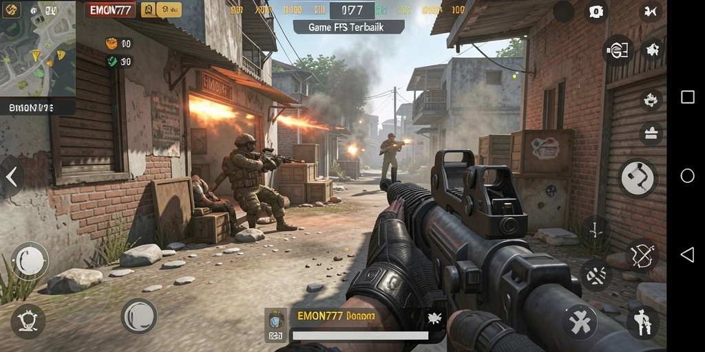 Tampilan gameplay seru dan menegangkan di EMON777.