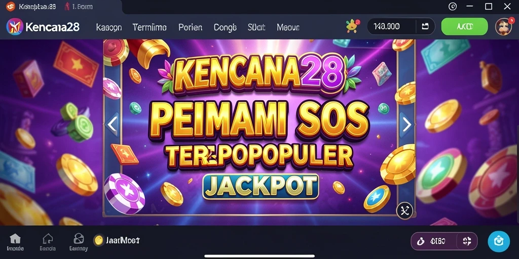 Screenshot gameplay KENCANA28 menampilkan momen kemenangan di Slot.