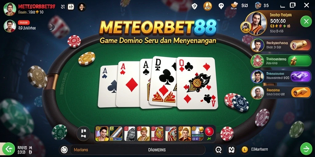 Tampilan gameplay seru di METEORBET88, penuh aksi dan strategi.
