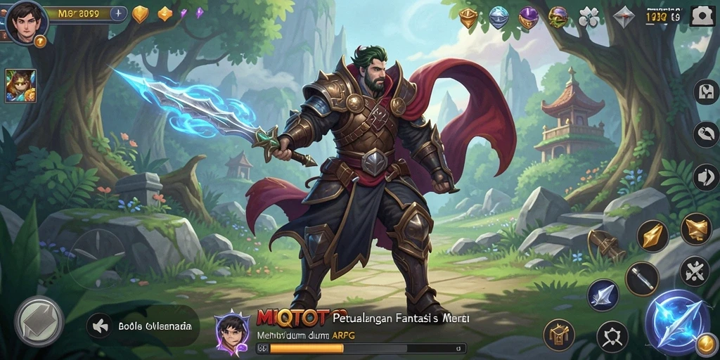 Gameplay seru MIOTOTO dalam dunia fantasi yang menakjubkan.