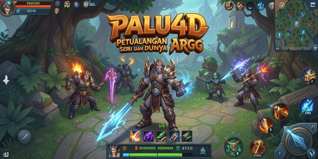 Tampilan menarik dari gameplay PALU4D yang seru dan mendebarkan.