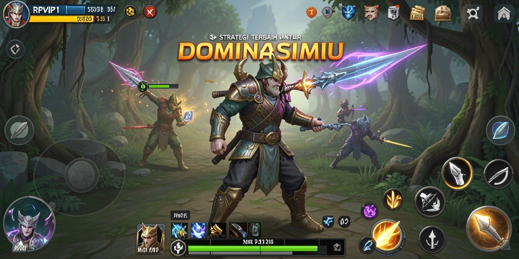 Gameplay SLG yang menarik dan penuh strategi.